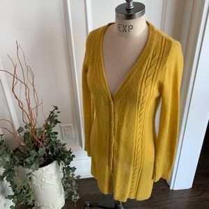 BCBG Maxaria Long line Cardigan Sweater